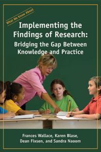 BOOKS implementing the findings of research