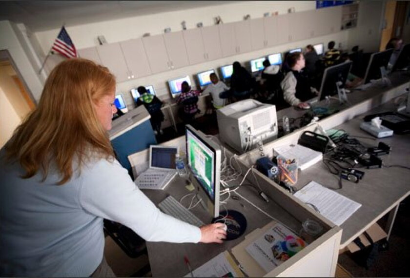 Student Computer Monitor Class Management Systems Monitor Students' Monitors