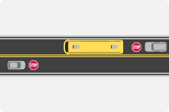 school bus stop scenario 1
