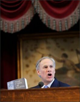 Texas Gov. Greg Abbott touched on school grading, parental choice, and school funding lawsuits in his speech to lawmakers.
