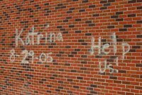 New Orleans Hurricane Katrina Brick Wall ParkerDeen iStock