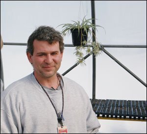 Andy Wood runs the greenhouse.