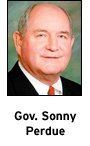 Gov. Sonny Perdue