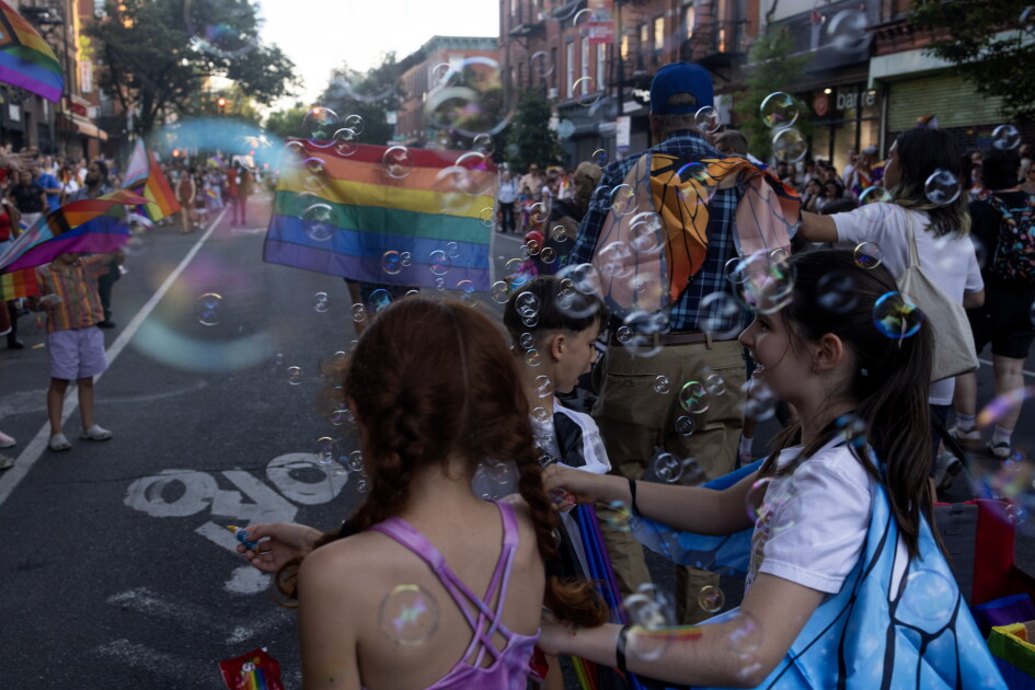Photo: Education Week NEW YORK, NEW YORK - JUNE 13: Local elementary schools participate in the annual Brooklyn Gay Pride Parade, celebrating its