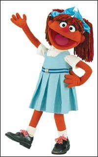 Chamki is one of the characters in a version of "Sesame Street" for India.