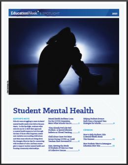 Student Mental Health Spotlight Title Page