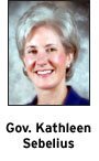 Gov. Kathleen Sebelius