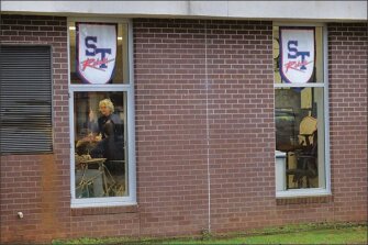 A view of a class in progress late last year at Strom Thurmond High School in Johnston, S.C.