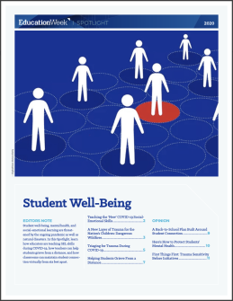 Spotlight on Student Well Being Cover