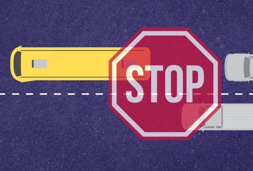 Bus Has Stop When to Stop for School Buses: Downloadable Rules for Every State