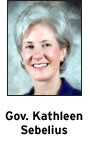 Gov. Kathleen Sebelius