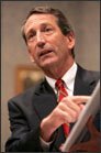 "Paying these funds down would give us greater latitude when the federal gravy train ends.” Gov. Mark Sanford, South Carolina Republican