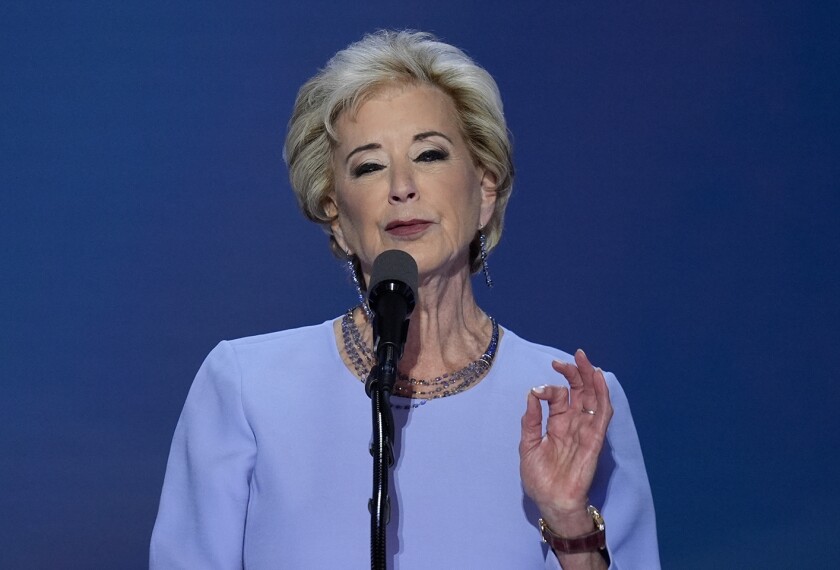 Linda McMahon, U.S. Secretary of Education: Background and Achievements