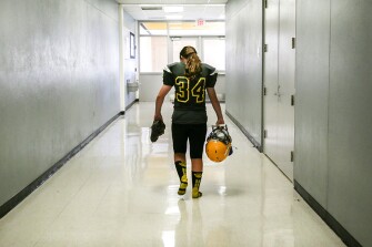 She’d love to, but might not have the time. She wants to join the Mitchell High marching band and ROTC, keep playing club soccer and keep her eyes open for any new adventures. She hopes other girls will follow their dreams, too.“Just go for what you want to do,” Michael said. “Don’t let anyone stop you.”