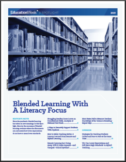 Blended Learning Spotlight Title Page
