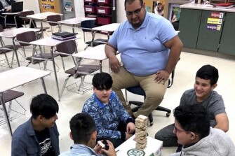 Pedro Garcia III, who died earlier this month from complications of COVID-19, worked as a paraprofessional in the school district he once attended in Cozad, Neb.