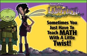 Lure of the Labyrinth is a new Web-based prealgebra game aimed at middle school students.