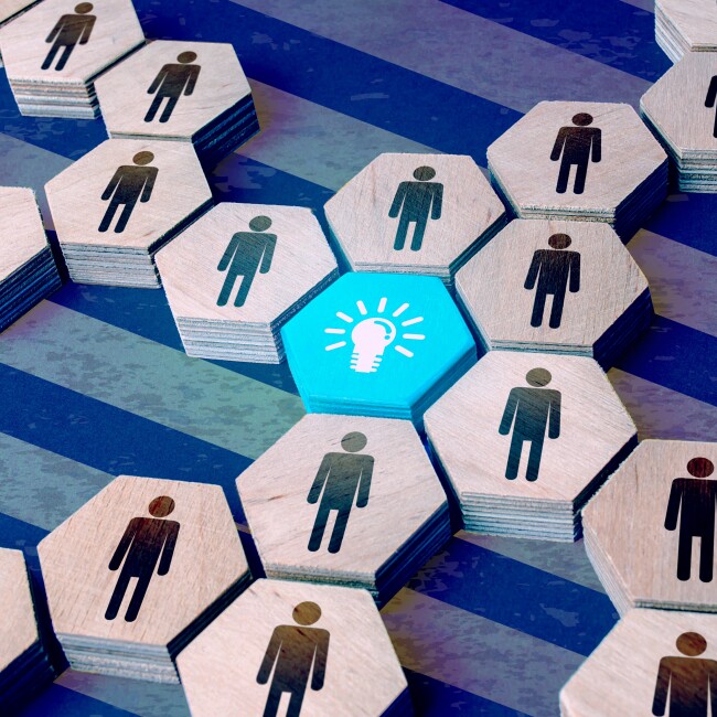 Image of innovative solutions around staffing.
