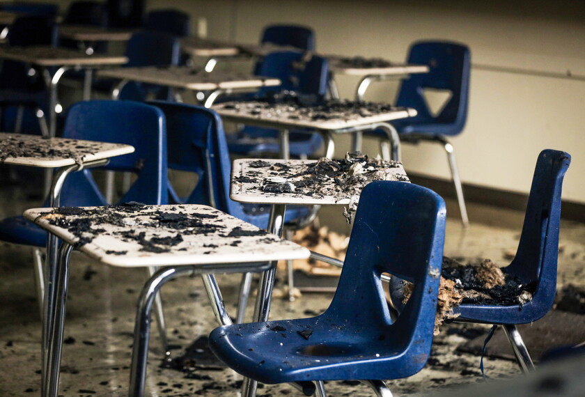 Fire In Schools Thousands of Schools Don't Have Working Fire Sprinklers