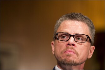 Johnny Collett, the nominee to head up federal special education programs, appears at a Senate confirmation hearing.