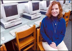 Kim DiBiase, a teacher at Herndon High School in Virginia, participated in the national certification board's 