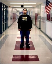 "I'll say to some kid I know, 'Hey, you're Asian and you're smart, come over here and let me copy.'" Steve Kay, 15, sophomore at Annandale High School