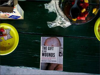 Kaleka and Michaelis share their story of redemption and tolerance in a new book, The Gift of Our Wounds, which they brought for students at last month’s gathering.
