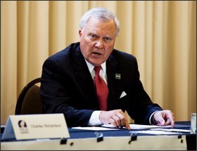 Georgia Republican Gov. Nathan Deal says his Democratic opponent for governor is short on clear education-funding solutions.