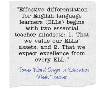 differentiated instruction for ell