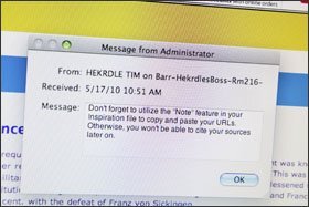 Apple’s Remote Desktop allows teachers to remotely lock all the screens in a room when they are giving instruction to prevent students from getting distracted.