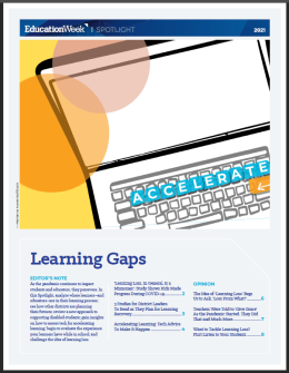 Title Page Learning Gaps Spotlight