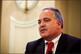 Richard Woods, the Republican candidate for Georgia state schools superintendent, is an opponent of the Common Core State Standards.
