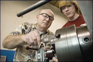Teacher Tom Clemans