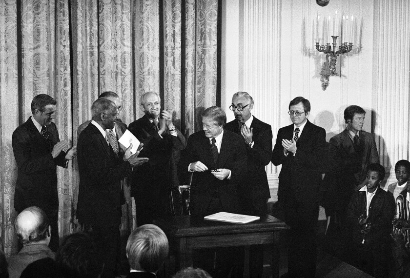 Jimmy Carter's Education Legacy Stretched From the School Board to the