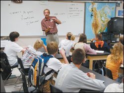 Teacher John McKinney