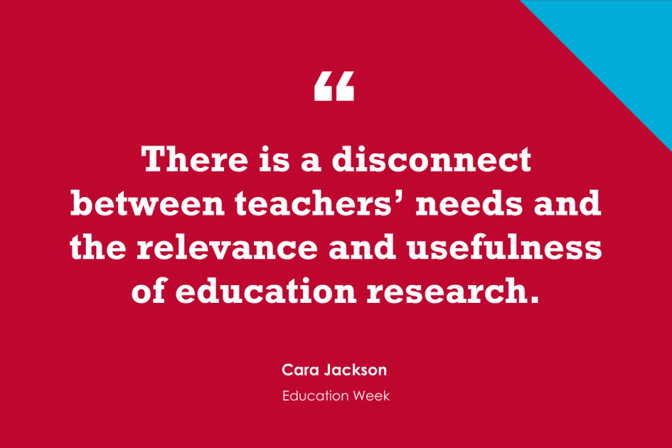 What Education Researchers Can Learn From Teachers (Opinion)