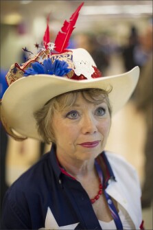 “I don’t think government can do education from Washington,” says delegate Gail Stanart, of Houston, Texas.