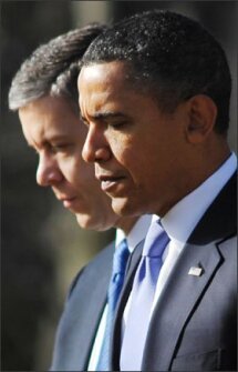President Barack Obama and U.S. Secretary of Education Arne Duncan have used federal education funding and competitive grants to leverage state and school district policy changes that track the president's education agenda.