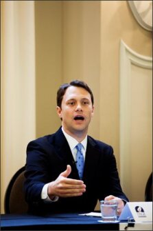 Sen. Jason Carter, the Democratic candidate for governor, has clashed with his opponent on issues such as K-12 funding and expansion of charter schools.