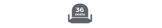 Image indicating 36 open seats.
