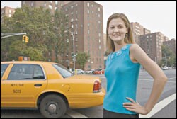 New York City's schools helped lure math teacher Tiffany Judkins by subsidizing her Stuyvesant Town apartment near the Lower East Side.
