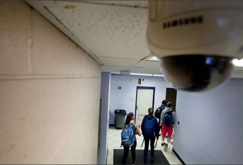 Surveillance Cameras Gain Ground in Schools