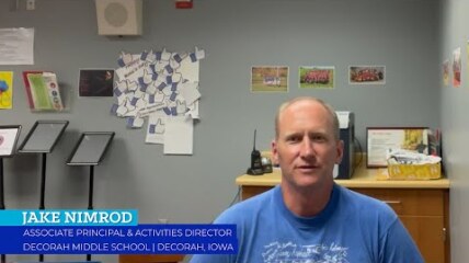 Iowa | Jake Nimrod, Decorah Middle School