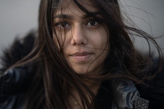 Aryaana Khan pictured in Baisley Pond Park in Jamaica, Queens, NY., on Jan. 27, 2023