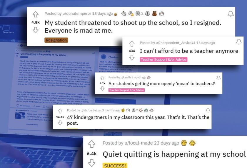 Does Anyone Else Cry After Work?': Teacher Reddit Is the