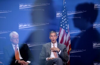 U.S. Rep. George Miller, D-Calif., left, the leading Democrat on the House education committee, listens as U.S. Secretary of Education Arne Duncan makes a point during a discussion of the Elementary and Secondary Education Act reauthorization in June at the Center for American Progress, a Washington-based think-tank.