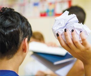 Restorative Justice: The Zero-Tolerance-Policy Overcorrection: Overreliance on "soft discipline" may reduce suspensions, but it doesn’t actually help students or teachers, writes Richard Ullman. Image from Getty.