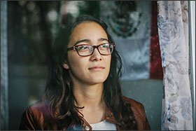 Keyla Estrada, 19, is an immigrant from Mexico and a student at Erwin High School in Asheville. In her first week at the school in 2015, controversy erupted when some students created posters with anti-immigrant messages as part of a civics assignment.