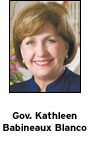 Gov. Kathleen Babineaux Blanco