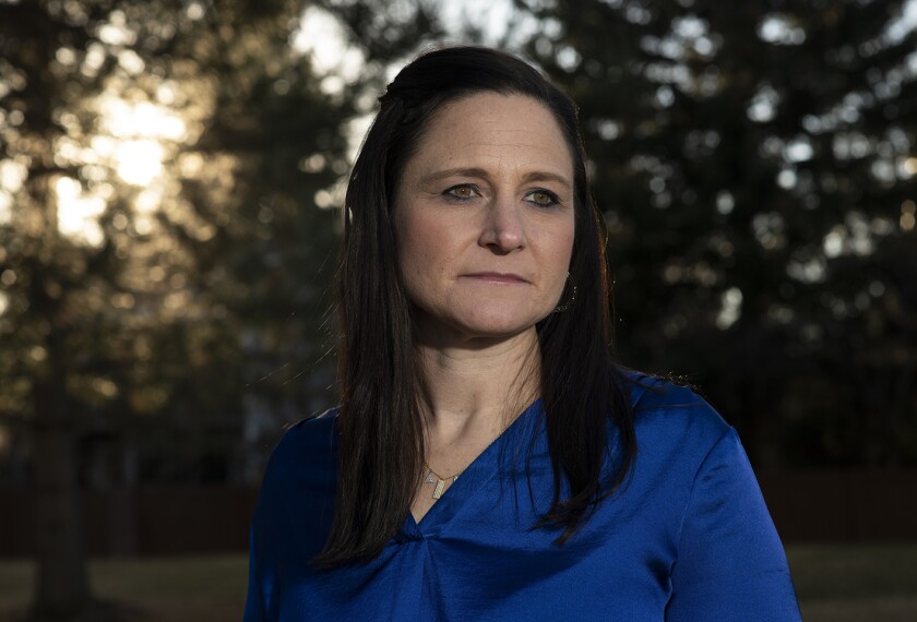 Kristin Allan won a nonpartisan race for a seat on the Cherry Creek school district's board in Colorado.